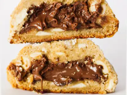 Cookie Ninho com Nutella